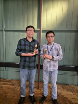 Dr SaeJune Park (left, T&R Rising Star) and Dr Chao Shu (right, T&S Rising Star)