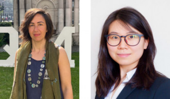 Two new members of staff joining the Centre for Probability, Statistics and Data Science Dr Eleni Matechou and Dr Linqi Wang